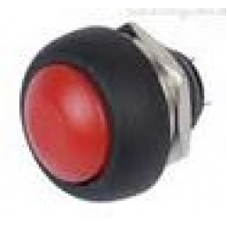 สวิตช์ Button กดติด ปล่อยดับ กันน้ำ สีแดง